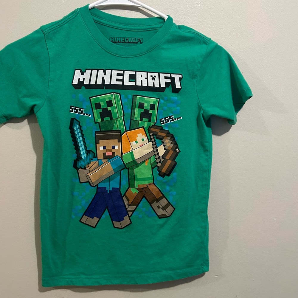 MAD Engine Green Minecraft T-Shirt